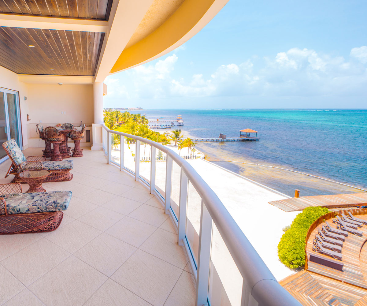 Ambergris Caye Belize 4 Bedroom Oceanfront Deluxe Condos